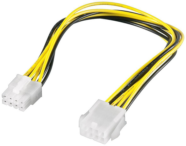 MicroConnect PI02012 8 pin EPS power extension PI02012