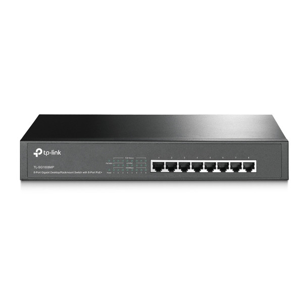 TP-LINK TL-SG1008MP network switch Unmanaged Gigabit Ethernet 10/100/1000 Black TL-SG1008MP TP-LINK TL-SG1008MP network switch Unmanaged Gigabit Ethernet 10/100/1000 Black TL-SG1008MP