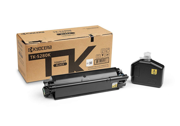Kyocera Tk5280k Black Toner Cartridge 13K Pages - 1T02TW0NL0 1T02TW0NL0