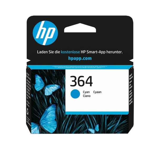 HP CB318EE#301 364. Cyan. 3ml CB318EE#301
