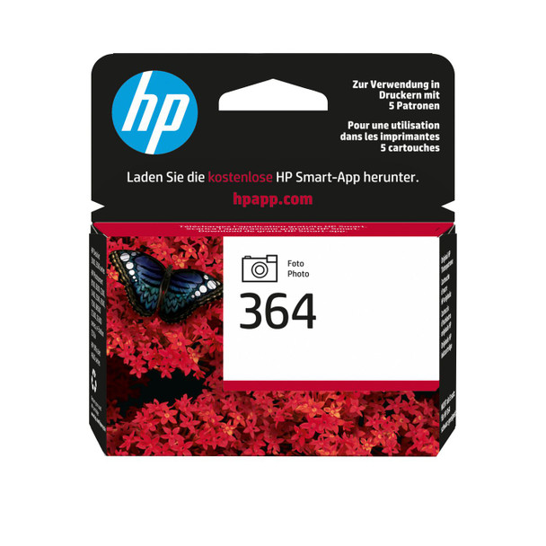 HP CB317EE#ABE INK CARTRIDGE NO 364 BLACK CB317EE#ABE