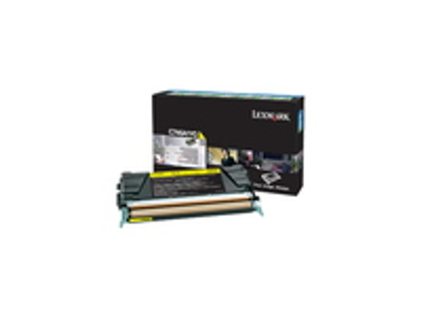 Lexmark C746A1YG Toner Yellow Return Program C746A1YG