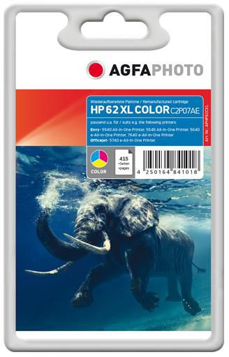 AgfaPhoto APHP62CXL Ink Color HP No. 62 XL APHP62CXL