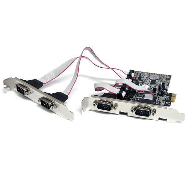 StarTech.com PEX4S553 PCIE SERIAL ADAPTER CARD PEX4S553