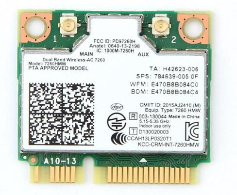 CoreParts MSPNWN7260 Wireless Network Card MSPNWN7260