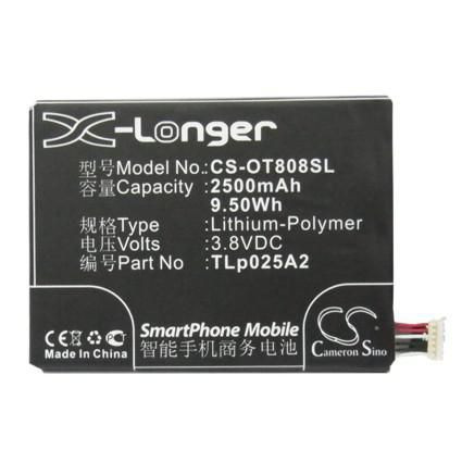 CoreParts MOBX-BAT-OT808SL Battery for TCL Mobile MOBX-BAT-OT808SL
