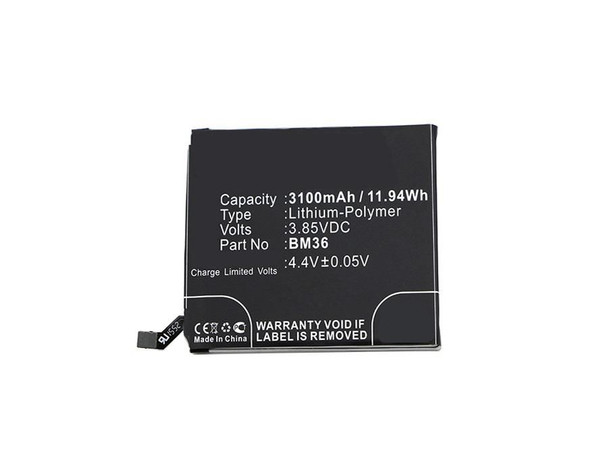 CoreParts MOBX-BAT-MUM510SL Battery for Xiaomi Mobile MOBX-BAT-MUM510SL