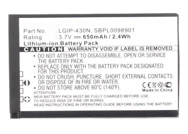CoreParts MBXLG-BA0013 Battery for Mobile MBXLG-BA0013