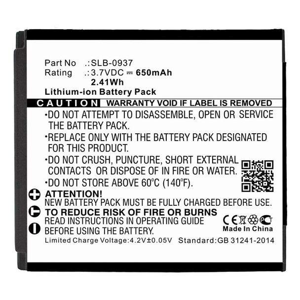 CoreParts MBXCAM-BA364 Camera Battery for Samsung MBXCAM-BA364 CoreParts MBXCAM-BA364 Camera Battery for Samsung MBXCAM-BA364