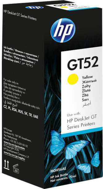 HP M0H56AE Ink/GT52 Original Bottle YL M0H56AE