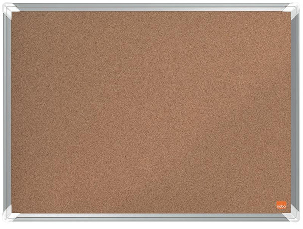 Nobo Premium Plus Cork Noticeboard Aluminium Frame 600X450mm 1915179 1915179 Nobo Premium Plus Cork Noticeboard Aluminium Frame 600X450mm 1915179 1915179
