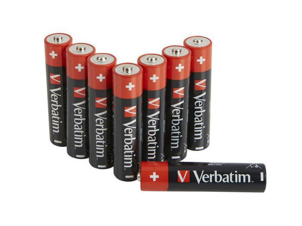 Verbatim 49502 ALKALINE BATTERY AAA 8 PACK 49502