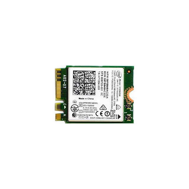 HP 806723-005 Wlan 11Ac Int3165 M.2 Mow 806723-005