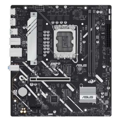 Asus Prime H810m-A-Csm - Corporate Stable Model Intel H810 1851 Micro Atx 2 Ddr5 90MB1KK0-M0EAYC