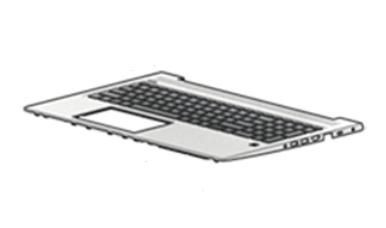 HP L45090-131 Top Cover W/Kb Cp Bl Port L45090-131