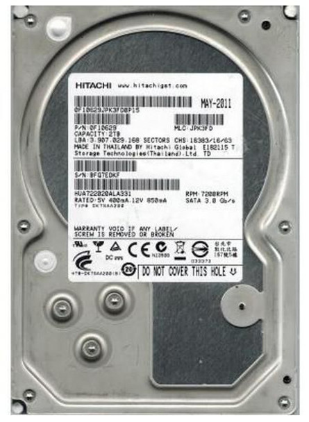 Hitachi HUA722020ALA331-RFB 2TB SATA 7200rpm HUA722020ALA331-RFB