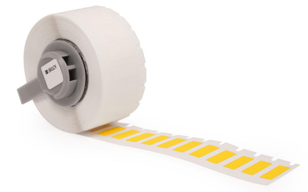 Brady M6-220-499-YL Nylon Cloth Labels for M611. M6-220-499-YL