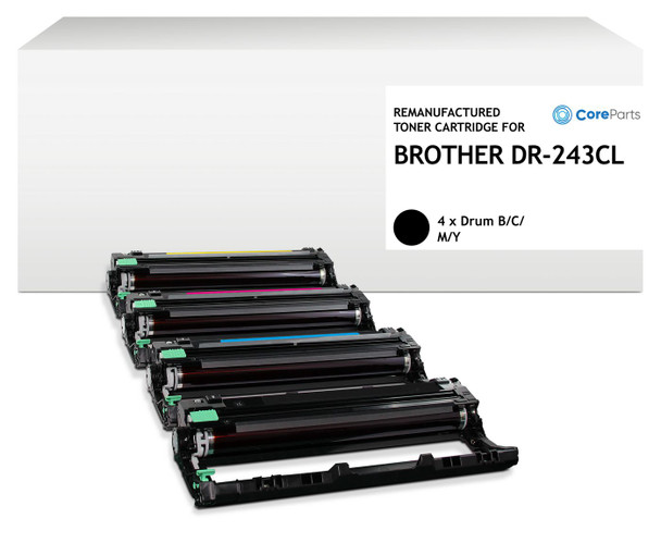 CoreParts QI-BR2089B DRUM Bk/C/M/Y for BROTHER. QI-BR2089B