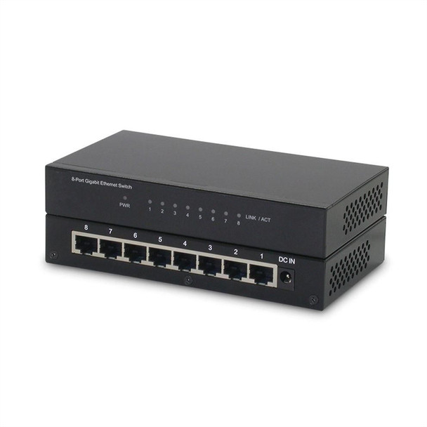 Roline 21.14.3521 Gigabit Ethernet Switch. 8x 21.14.3521