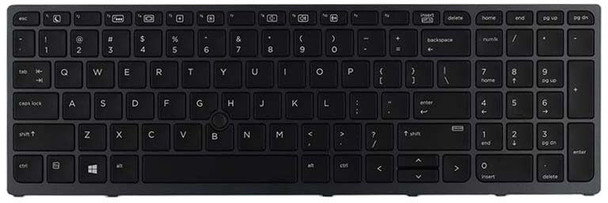 HP 848311-B31 Keyboard Netherland Backlit 848311-B31