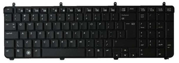HP 533998-071 KBD ES/PT BLK SP 533998-071