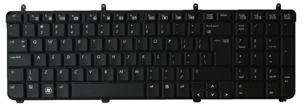 HP 533998-041 KBD ES/PT BLK GR 533998-041