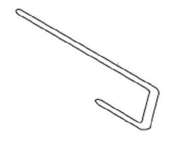 Zebra 47062-2 Rewind Hook 47062-2