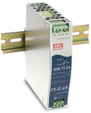 Moxa 48300 DIN-RAIL 48VDC forSYNING. -25 48300