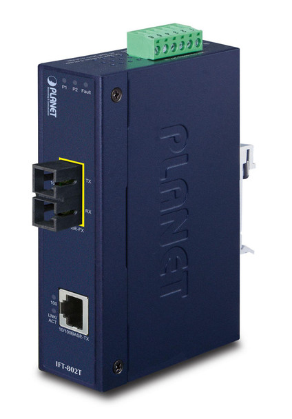 Planet IFT-802T IP30 Slim type Industrial IFT-802T