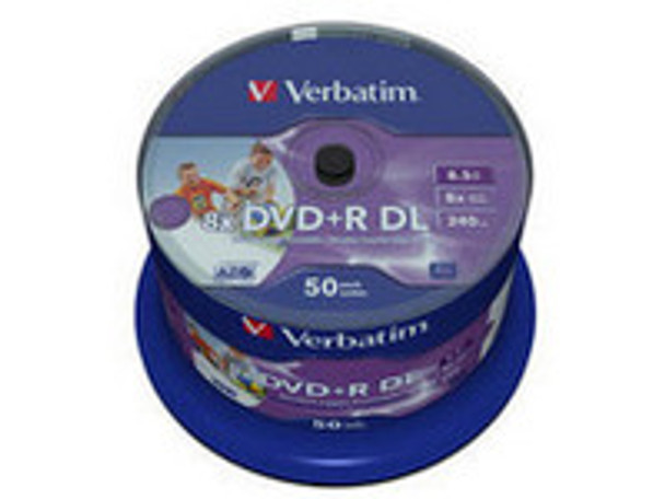 Verbatim 43703 DVD+R Double Layer 8X 8.5GB 43703