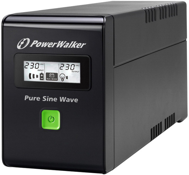 PowerWalker 10120086 VI 800 SW FR UPS 800VA/480W. 10120086