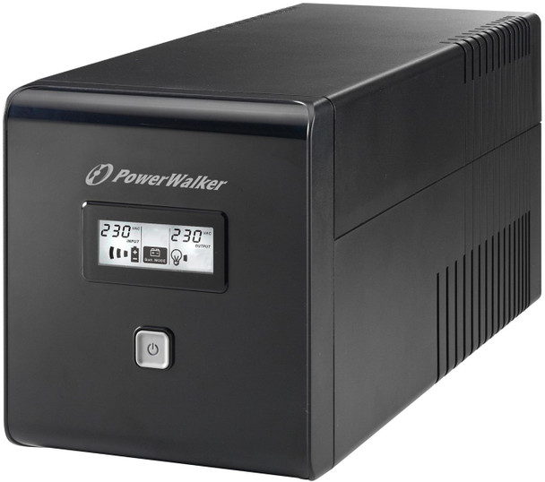 PowerWalker 10120045 VI 1000 LCD FR UPS 100VA/600W. 10120045