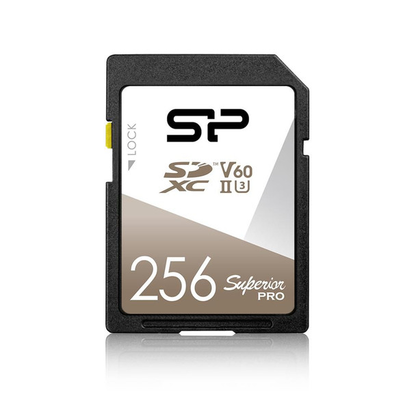 Silicon Power SP256GBSDXJV6V10 Superior Pro 256 Gb Sdxc SP256GBSDXJV6V10