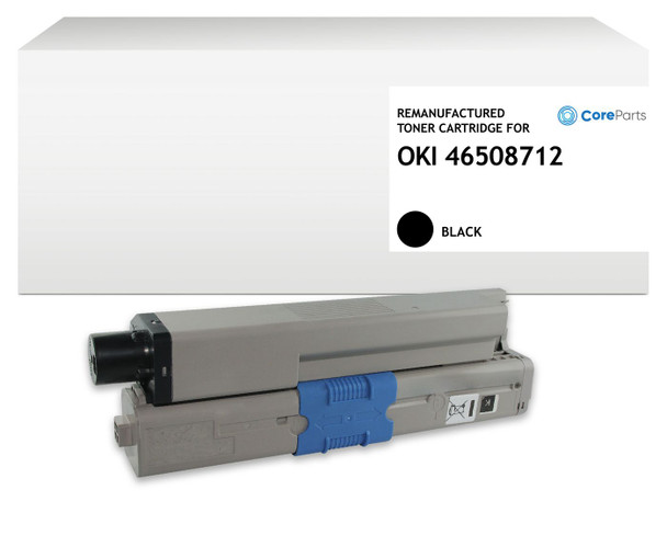 CoreParts QI-OK2031B Toner kit Black for OKI. QI-OK2031B
