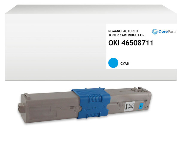 CoreParts QI-OK2031C Toner kit Cyan for OKI. QI-OK2031C