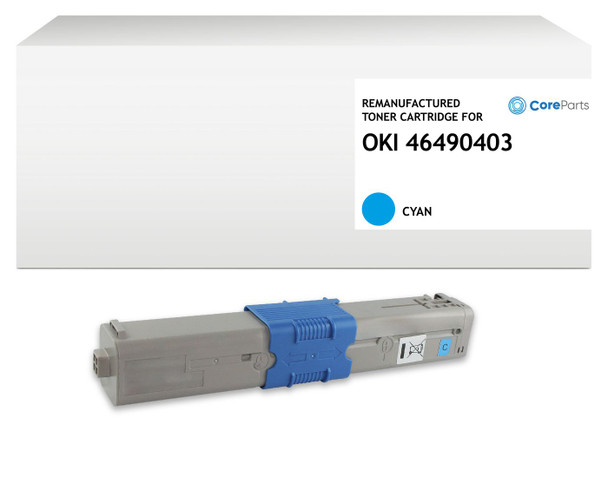 CoreParts QI-OK2032C Toner kit Cyan for OKI. QI-OK2032C