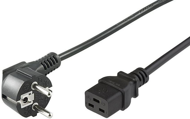 MicroConnect PE07719005 Power Cord CEE 7/7 - C19 0.5m PE07719005