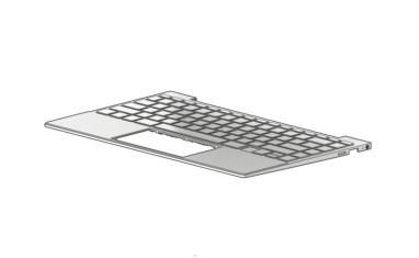HP L96803-BA1 TOP COVER PLG W KB BL SL L96803-BA1