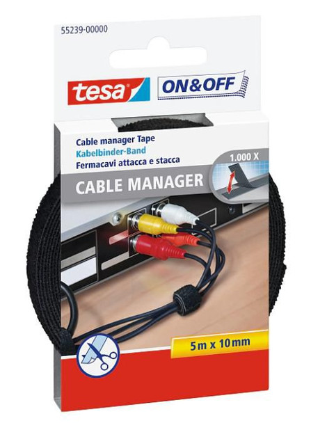 Tesa 55239-00000-02 55239 Cable Tie Black 1 PcS 55239-00000-02