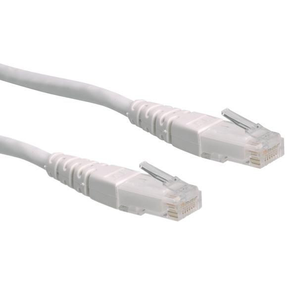 Roline 21.15.1596 Utp Patch Cord. Cat.6. White 21.15.1596