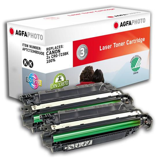 AgfaPhoto APTC723HBDUOE Toner 2x Black APTC723HBDUOE