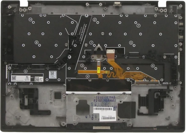 Lenovo 5M11B38397 Zeus-1FRU_GRP_KBD_Bezel_ASM_Hu 5M11B38397