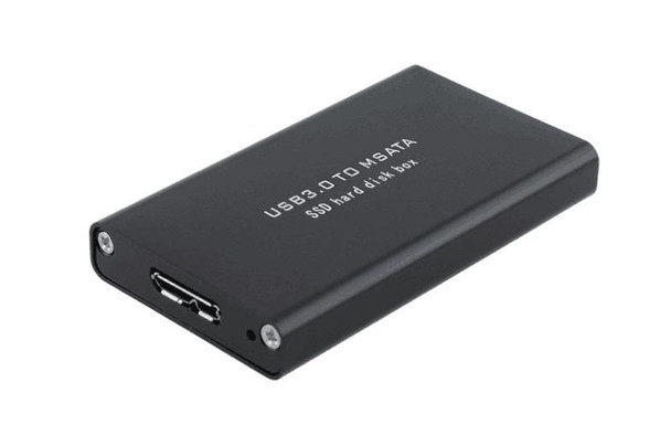 CoreParts MSUB3302 mSATA to USB3.0 SSD Enclosure MSUB3302