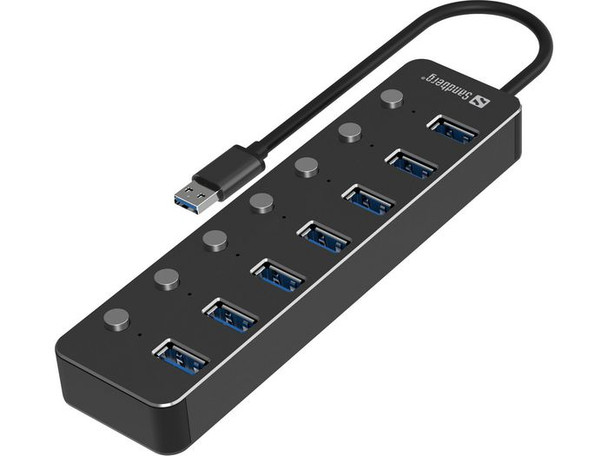 Sandberg 134-33 USB 3.0 Hub 7 Ports 134-33