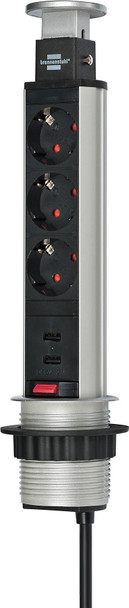 Brennenstuhl 1396200013 Power extension 2 m 3 AC 1396200013