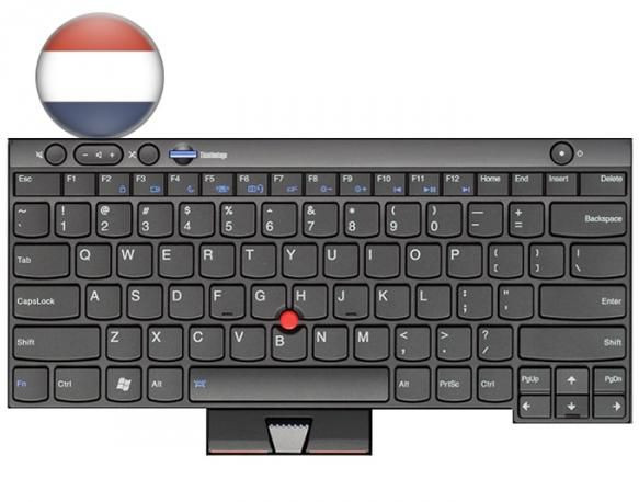 Lenovo FRU04W3156 Keyboard DUTCH FRU04W3156