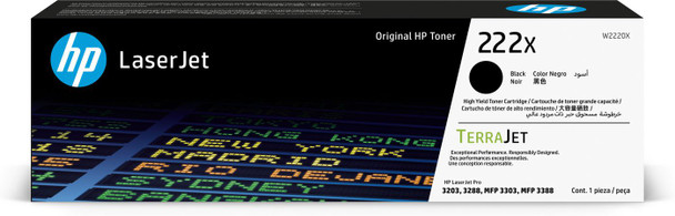 HP W2220X 222X High Yield Black W2220X