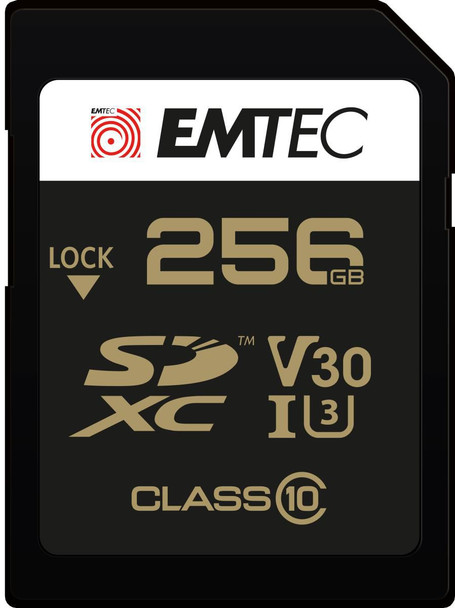Emtec ECMSD256GXC10SP Memory Card 256 Gb Sdxc Uhs-I ECMSD256GXC10SP