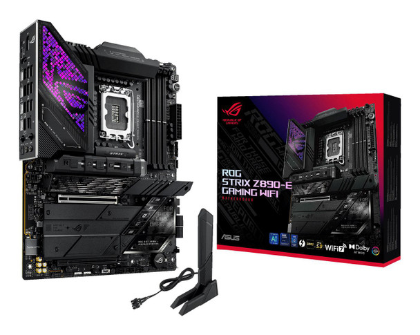 Asus ROG STRIX Z890-E GAMING WIFI Intel Z890 Lga 1851 Socket ROG STRIX Z890-E GAMING WIFI