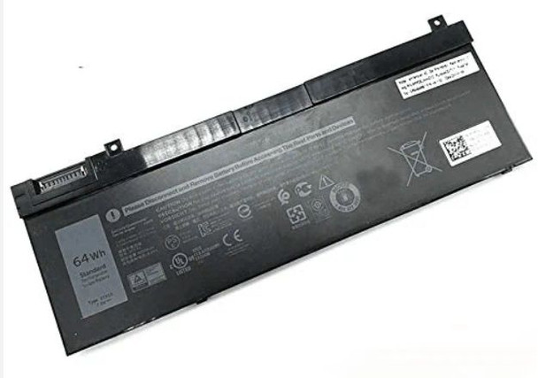 Dell H6K6V Battery. 64WHR. 4 Cell. H6K6V